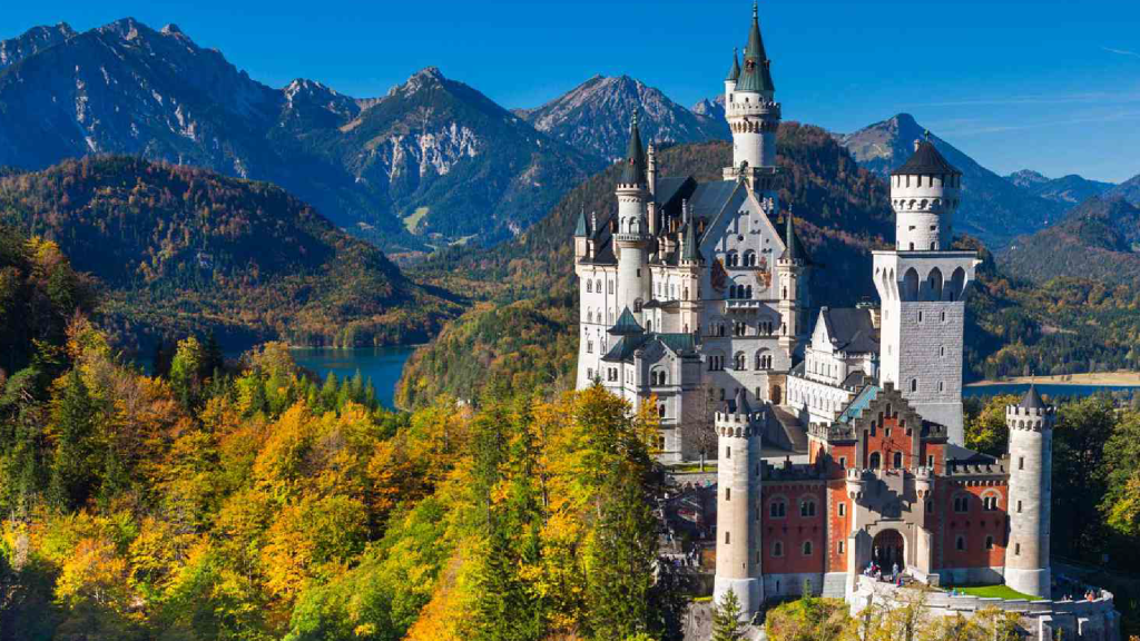 Best Places in Germany for Tourists 01. Neuschwanstein Castle